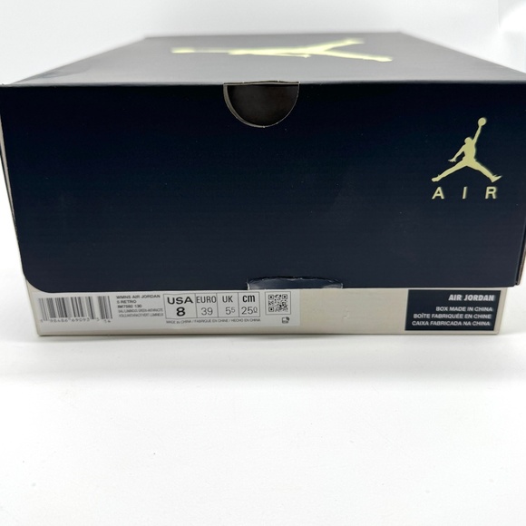 Air Jordan 5 Retro Womens Luminous Green Shoes Sz 8 New Sneaker IM7592-130 - Picture 10 of 11